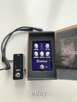 Bogner Ecstasy Blue Mini Overdrive with FREE Tuner Pedal and Planet Waves Cables