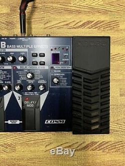 Boss Bass Guitar Multiple Effects Processor ME-50b Wah Delay Overdrive Tuner