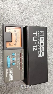 Boss TU-12 Guitar & Bass Tuner, Wide Compatibility, Used