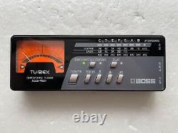 Boss TU-12EX Chromatic Tuner Guitar and Bass Portable Tuner Used from Japan
