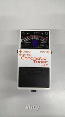 Boss TU-2 Chromatic Stage Tuner Guitar Bass Effect Pedal Used from Japan Working