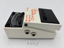 Boss TU-3 Chromatic Tuner Electric Guitar Bass Tuning Pedal White NEW