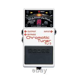 Boss TU-3 Chromatic Tuner Pedal with Bypass