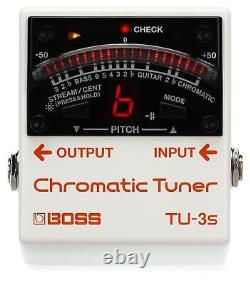 Boss TU-3S Chromatic Tuner (2-pack) Bundle