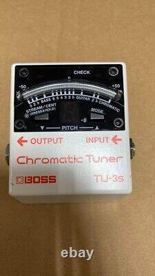 Boss TU-3S Chromatic Tuner Pedal Compact Electric Guitar Musical Accessory NEW