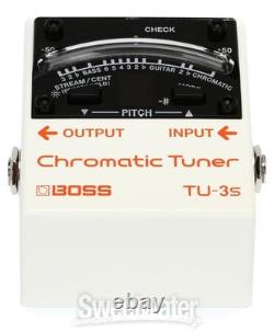 Boss TU-3S Chromatic Tuner and Power Supply