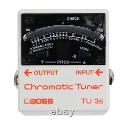 Boss TU-3S Mini Chromatic Guitar/Bass Tuner Pedal