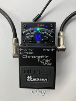 Boss TU-3W Chromatic Tuner 2018 Made in Japan Working Z1J3892
