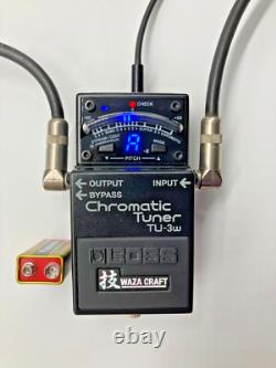 Boss TU-3W WAZA CRAFT Chromatic Tuner 2024 Made in Japan withBox Working
