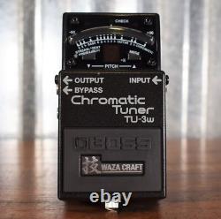 Boss TU-3W Waza Craft Guitar & Bass Chromatic Tuner & Effect Pedal Power Supply