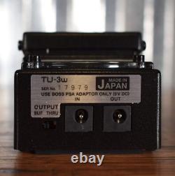 Boss TU-3W Waza Craft Guitar & Bass Chromatic Tuner & Effect Pedal Power Supply