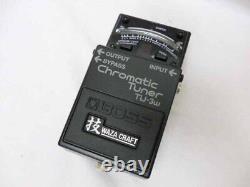 Boss Waza Craft TU-3W Chromatic Tuner Effector Japan TU3W Bass Electric Guitar