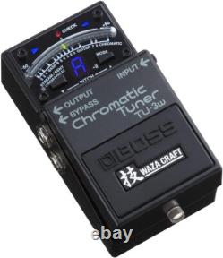 Boss Waza Craft TU-3W Chromatic Tuner Effector TU3W Bass Electric Guitar