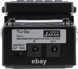 Boss Waza Craft TU-3W Chromatic Tuner Effector TU3W Bass Electric Guitar