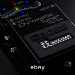 Boss Waza Craft TU-3W Chromatic Tuner Effector TU3W Bass Electric Guitar