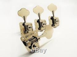 Brand new set of hipshot hb2 tuners fender 67-82 P&J bass (4 in line)