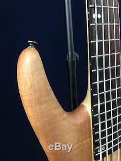 Caraya SPB-3250N 5-String Neck-thru Electric Bass Guitar withFree gig bag, D-tuner