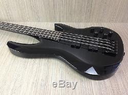Caraya SPB-3270BK 4-String Neck-thru Electric Bass Guitar withFree gig bag, D-tuner