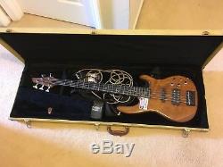 Carvin 5 String Bass Custom built and hand finished withhardshell case & tuner