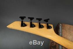 Charvel Model 2B 4 String Bass Guitar Neck with OHSC Pearl White Inlays with Tuners