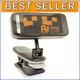 Compact HD Clip-On Tuner Portable Precision for Guitar, Violin, Harp, & More