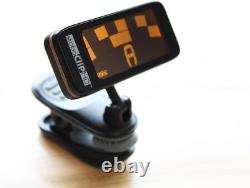 Compact HD Clip-On Tuner Portable Precision for Guitar, Violin, Harp, & More