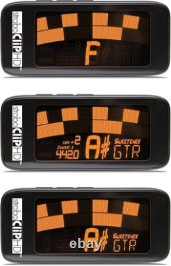 Compact HD Clip-On Tuner Portable Precision for Guitar, Violin, Harp, & More