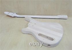 Complete No-Soldering 4-String Electric Bass Guitar DIY, HS Pickups, HSE4 19100