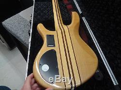 Cort A4 Electric Bass Guitar with CNB Hard Case, Bartolini Pickups, Hipshot Tuners