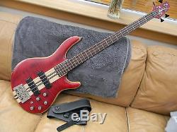 Cort Artisan A4 OPBC Bass Guitar, Bartolini Pickups, Hipshot Bridge & Tuners