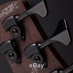 Cort Artisan A4Plus Electric Bass Guitar Bartolini Pickups Hipshot Tuners