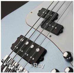 Cort GB74 GIG 4 string Bass Guitar Lake Placid Blue Hipshot Tuners RRP $1299