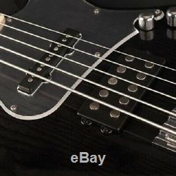 Cort GB75JH 5 String Electric Bass Guitar Swamp Ash Body Hipshot Tuners