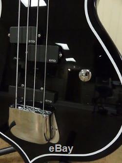 Cort Gene Simmons Punisher Bass EMG Pickups, tuner knob removed Kiss