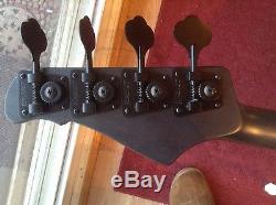 Custom Bass Guitar Neck With Hipshot Tuners Jazz Precision Fits Fender Body