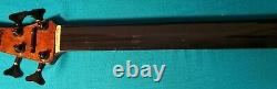 Custom Built 5 String Fretless Bass Guitar Neck Mahogany With Gotoh Tuners