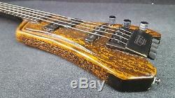 Custom Cort Headless 4 String Bass with Steinberger Bridge and Tuners