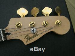 Custom Precision P Bass Guitar. Fender Licenced Parts. Schaller Tuners