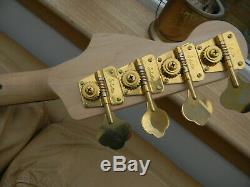 Custom Precision P Bass Guitar. Fender Licenced Parts. Schaller Tuners