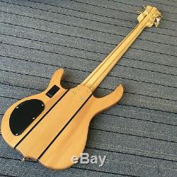 Custom Shop 5 Strings Bass Guitar Wilkinson Tuners/Bridge Basswood Body