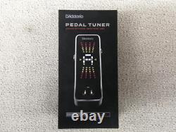 D'Addario PW-CT-20 Chromatic Guitar and Bass Pedal Tuner Good Condition From JPN
