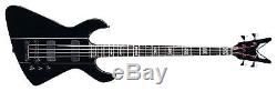 DEAN Demonator 4 String electric BASS guitar NEW black with CASE Grover Tuners