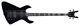 DEAN Demonator 4 String electric BASS guitar in classic black Grover Tuners