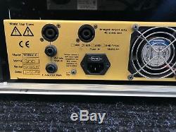 David Eden WT800 Bass Guitar Amplifier. Korg Tuner and Road Case Included