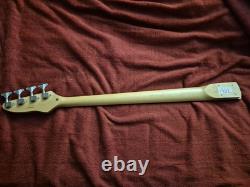 DeArmond By Guild Pilot Bass Guitar Neck 22 Frets 35 Scale RW Fretboard +Tuners
