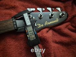 DeArmond By Guild Pilot Bass Guitar Neck 22 Frets 35 Scale RW Fretboard +Tuners
