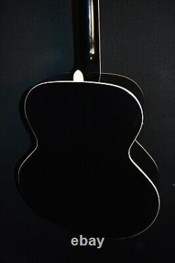 Dean EAB 4 String Classic Black Acoustic Electric Bass Guitar withPreamp/Tuner