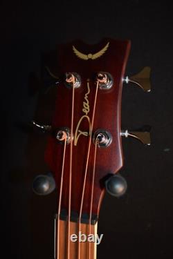 Dean EABC 4 String Acoustic Electric Bass Guitar withPreamp/Tuner -Brand New B-Stk