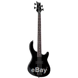 Dean Edge 09 Bass And Amp Pack With Classic Black Guitar, Amp, Gig Bag, Tuner