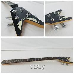 Dean Z 4 String Bass Neck 24 Fret 34 Scale with Tuners RARE
